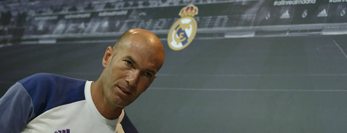 Zinedine Zidane Real Madrid 2016