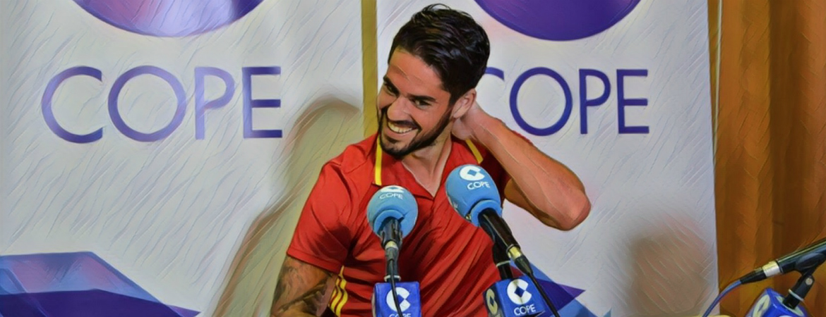 isco cope real madrid españa