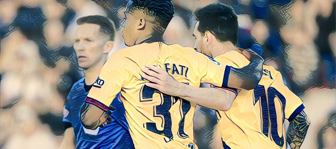 ansu fati leo messi 2019
