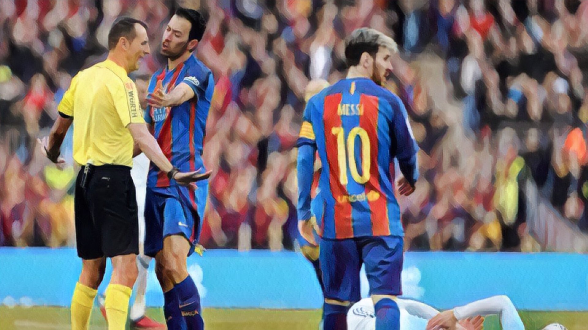 fc barcelona arbitros